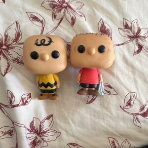 Set of Two Cartoon Character Figures